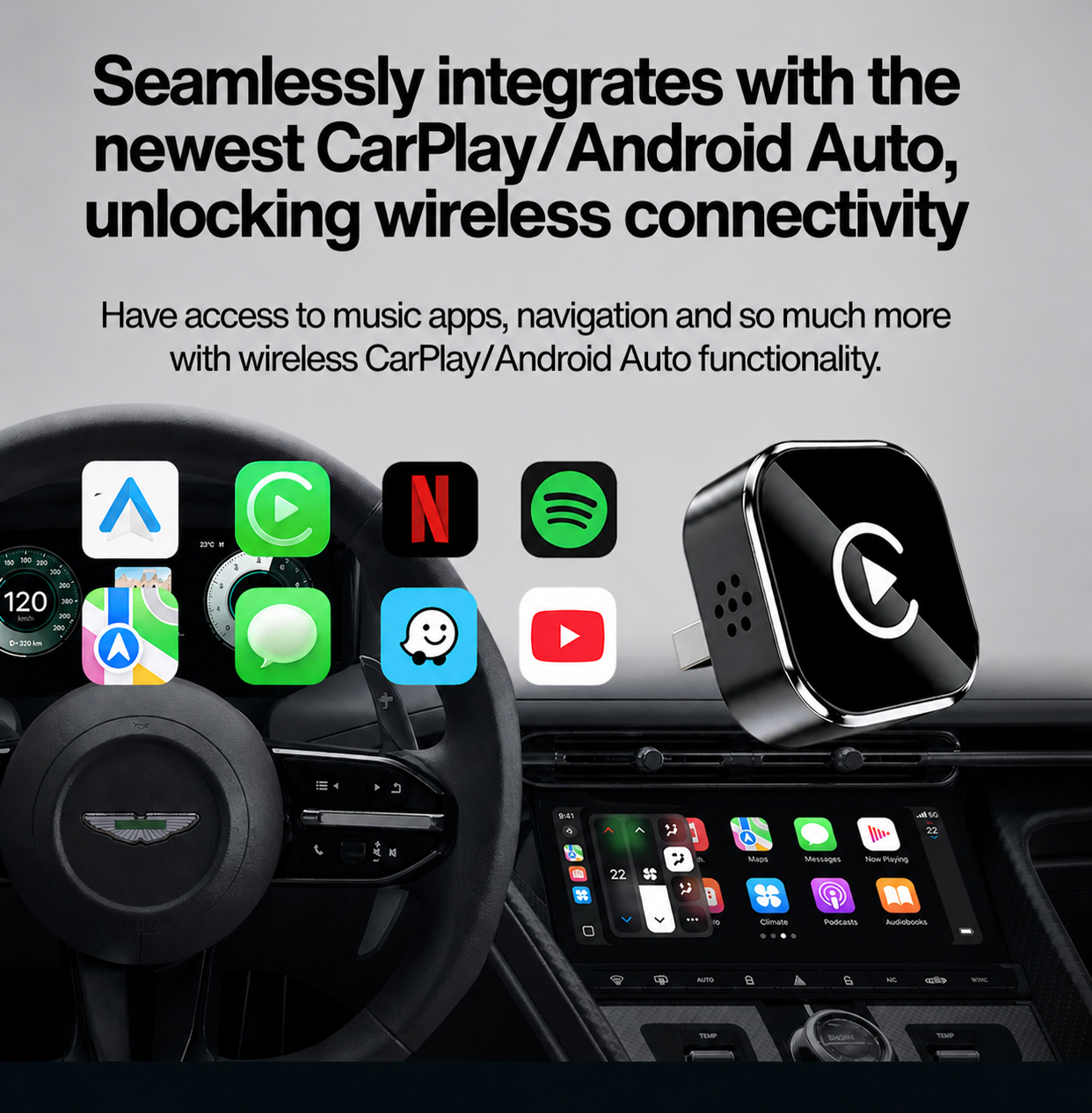LumiCast Pro™ — Built For Smarter Driving.