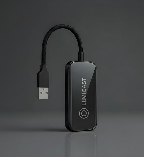 LumiCast™ AI Wireless Car Adapter